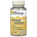 Solaray, StressMag, магний и ашваганда, 60 растительных капсул