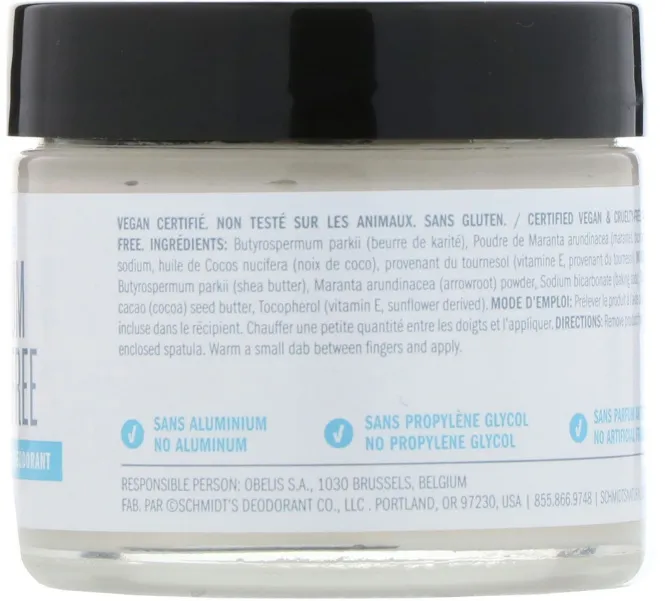 Schmidt's, Fragrance Free, 2 oz (56.7 g)