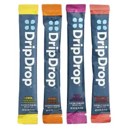 DripDrop, смесь для приготовления электролитического напитка, ассорти вкусов, 8 стиков по 10 г (0,35 унции)