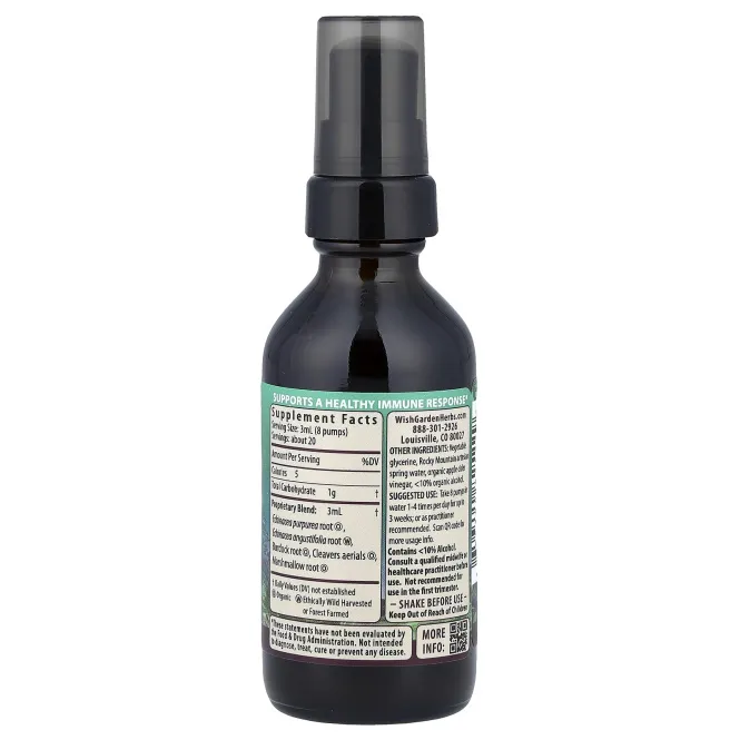 WishGarden Herbs, Immune ™ Boost, для беременных, 59 мл (2 жидк. Унции)