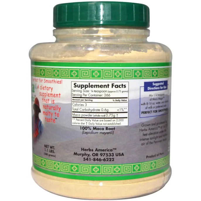 Maca Magic, Lepidium Meyenii, 1,1 фунта (500 г)