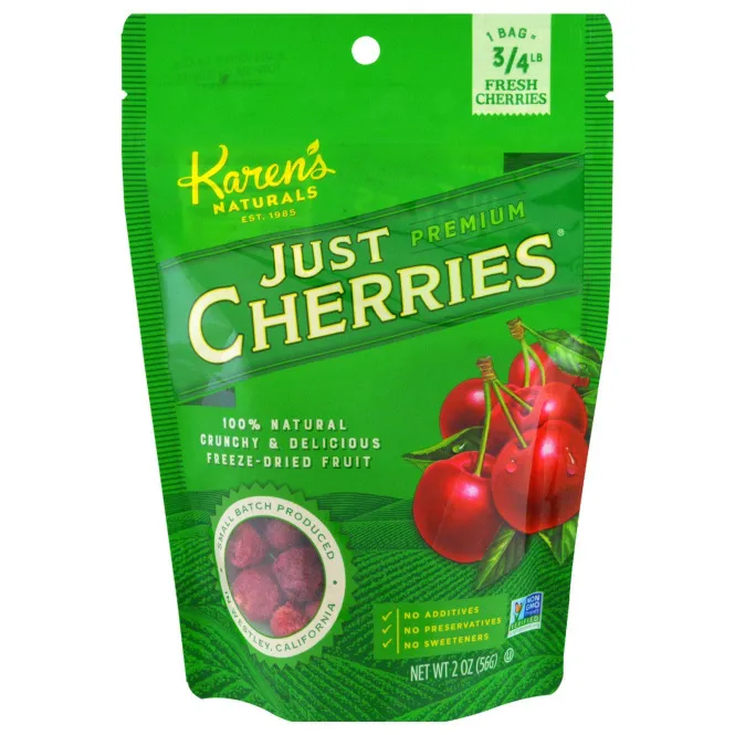 Karen's Naturals, Just Premium Cherries, 2 oz (56 g)