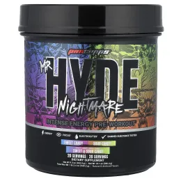 ProSupps, Mr. Hyde Nightmare, предтренировочный комплекс для интенсивной энергии, со вкусом кисло-сладкой конфеты, 549,2 г (1 фунт 3,4 унции)
