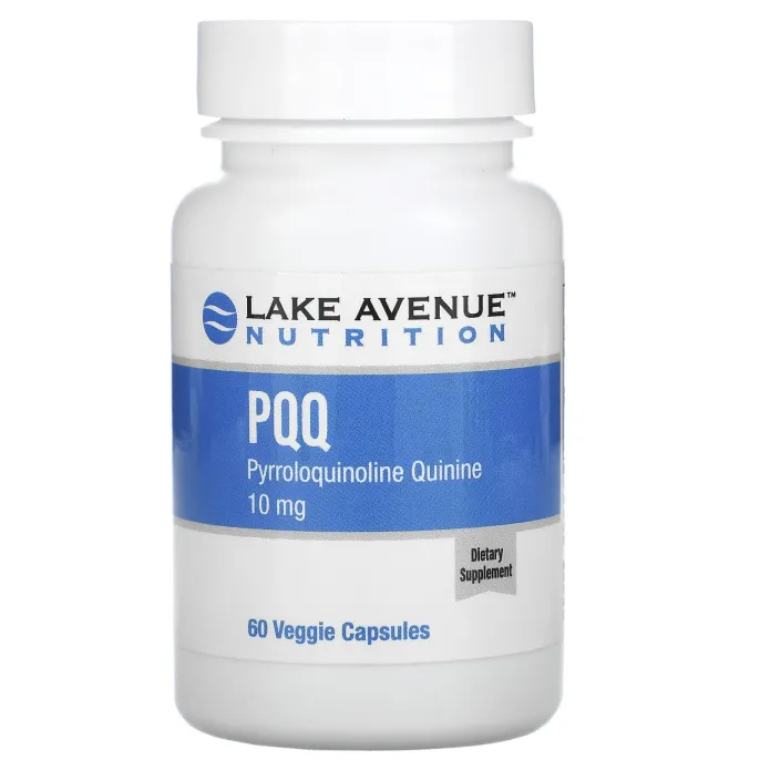 Lake Avenue Nutrition, PQQ (пирролохинолинхинон), 10 мг, 60 растительных капсул