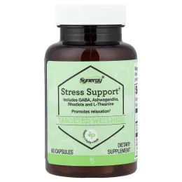 Vitacost, Synergy®, добавка для снятия стресса, 60 капсул