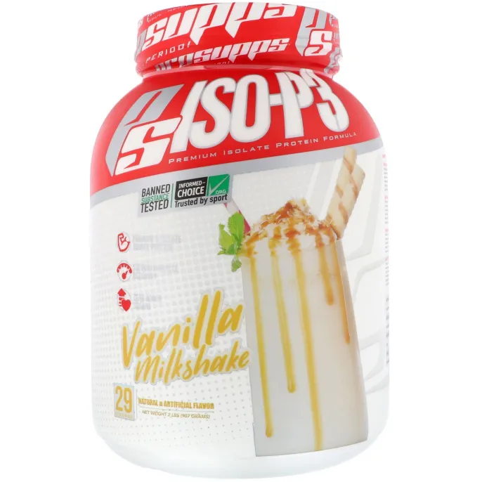 ProSupps, PS ISO-P3, ванильный молочный коктейль, 2 фунта (907 г)