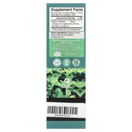 Nature's Craft, органическое масло орегано, без спирта, 30 мл