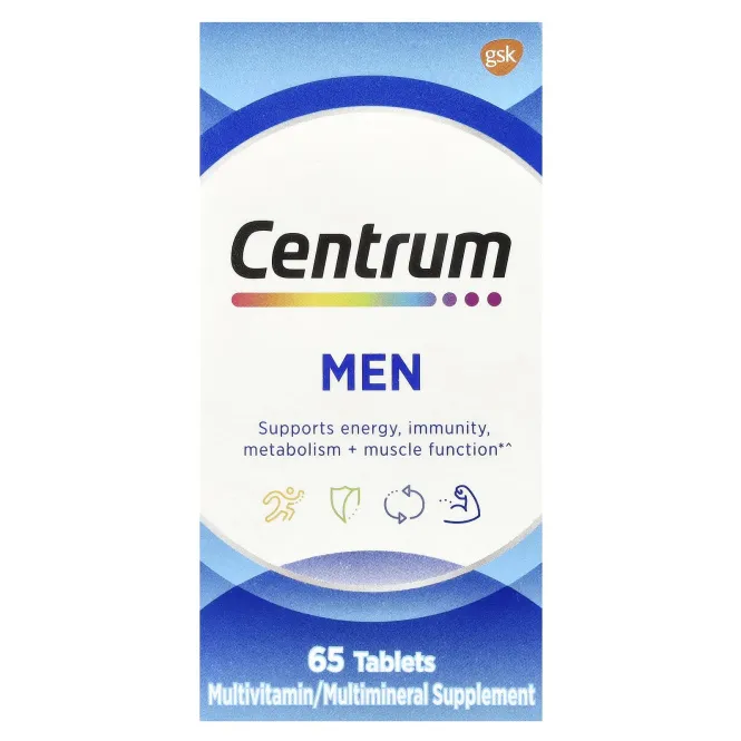 Centrum, Мультивитамины для мужчин, 65 таблеток