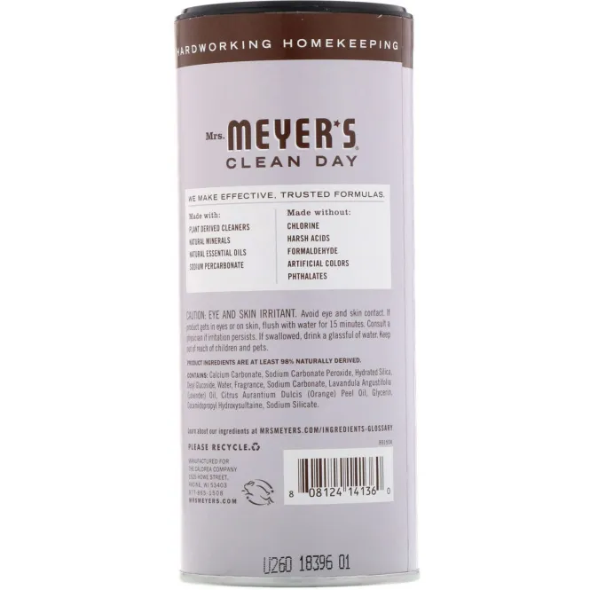 Mrs. Meyers Clean Day, Скраб для поверхностей, лавандовый аромат, 11 унций (311 г)
