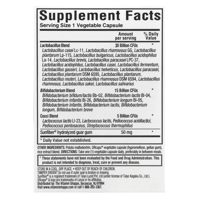 ProBioCare, пробиотики с пребиотиками для мужчин, 50 млрд, 30 растительных капсул