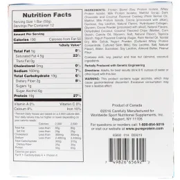 Pure Protein, Pure Protein Bar, Dark Chocolate Coconut, 12 Bars, 1.76 oz (50 g) Each