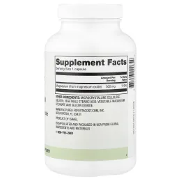 Vitacost, Everyday, магний, 500 мг, 180 капсул