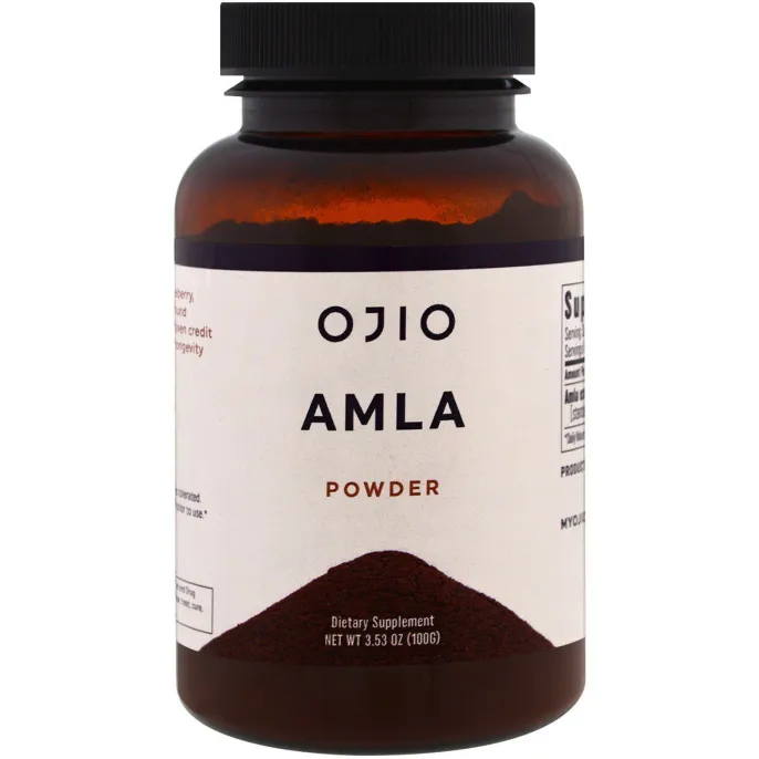 Ojio, Порошок амла, 100 г (3,53 жид. ун.)