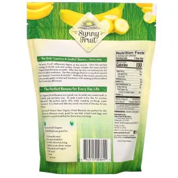 Sunny Fruit, Organic Bananas, 5 Portion Packs, 1.06 oz (30 g) Each