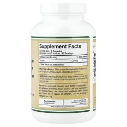 Double Wood Supplements, таурин, 180 капсул (500 мг в 1 капсуле)