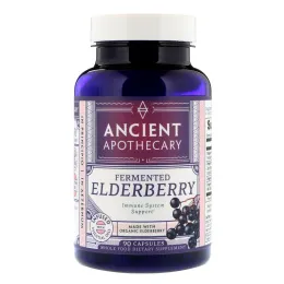 Ancient Apothecary, Бузина ферментированная, 90 капсул