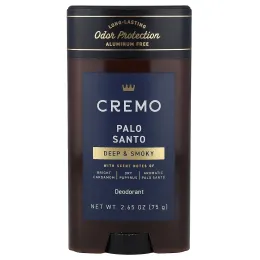Cremo, Дезодорант, Palo Santo, 75 г (2,65 унции)