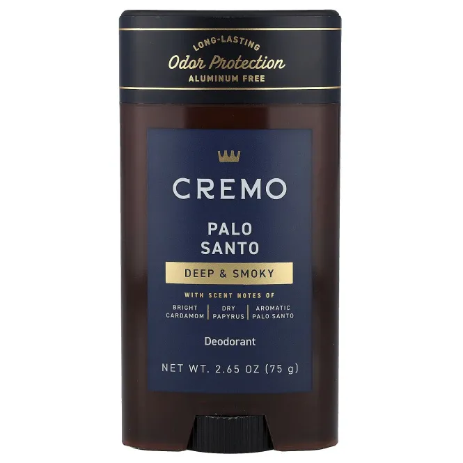 Cremo, Дезодорант, Palo Santo, 75 г (2,65 унции)