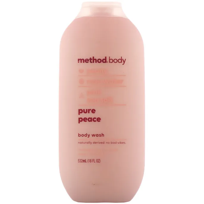 Method, Body, Pure Peace, Body Wash, 18 fl oz (532 ml)