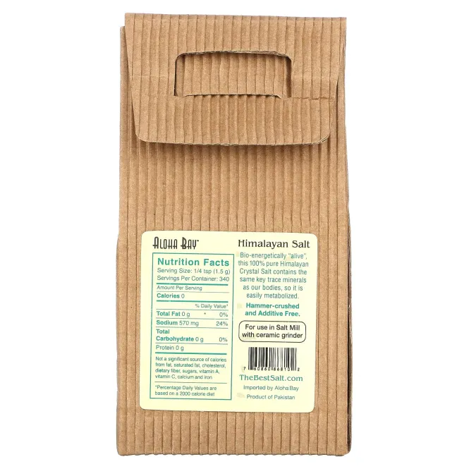 Aloha Bay, Гималайская кристаллическая соль, крупная, 18 унций (510 г)