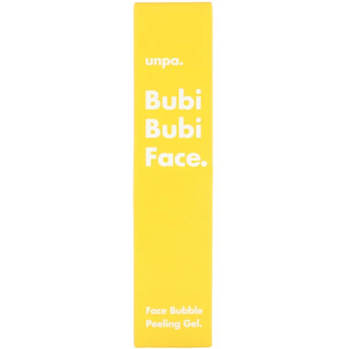 Unpa., Bubi Bubi Face, пенящийся отшелушивающий гель для лица, 50 мл