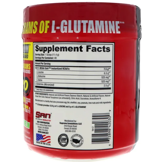 SAN Nutrition, BCAA Pro Reloaded, Арбуз, 16 унц. (456 г)