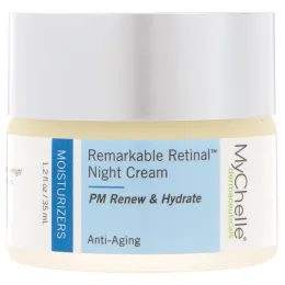 MyChelle Dermaceuticals, Ночной антивозрастной крем с ретинолом, 1,2 ж. унц. (35 мл)