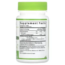 Hyperbiotics, PRO-Kids ENT с клубнично-ванильным вкусом, без сахара, 45 запатентованных жевательных таблеток LiveBac