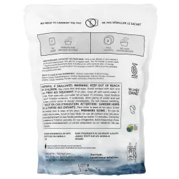 The Unscented Company, упаковки для стирки, без отдушек, 35 капсул, 630 г (1,39 фунта)