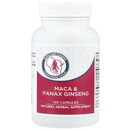 Dairyland Ginseng, мака и женьшень обыкновенный, 150 капсул