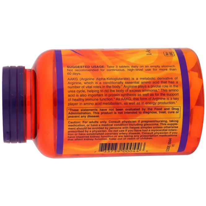 Now Foods, Аргинин альфа-кетоглутарат 3500 для спортсменов, 180 таблеток