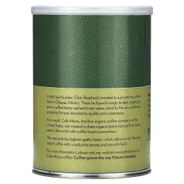 Cafe Altura, Органический кофе, молотый, темная смесь, 340 г (12 унций)