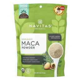 Navitas Organics, Органический, порошок маки, 16 унций (454 г)