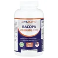 Vitamatic, бакопа, 180 растительных капсул (1250 мг в 1 капсуле)
