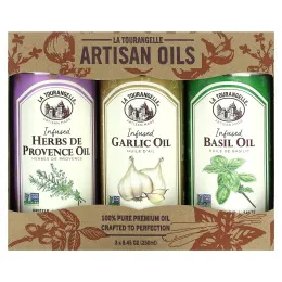 La Tourangelle, Три кустарных масла, по 250 мл каждое