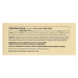 Jesse's WAKEUP!, Rice Crisp Bites, карамель, 8 пакетиков по 15 г (0,53 унции)