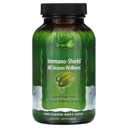 Irwin Naturals, Иммунный щит, Здоровье в любой сезон, 100 жидких мягких гелей