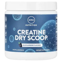 MRM Nutrition, мерная ложка креатина, голубая малина, 90 г (3,2 унции)