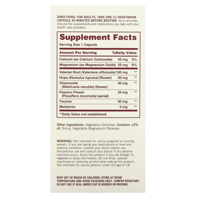 Sundown Naturals, Мелатонин для суперсна, 90 капсул