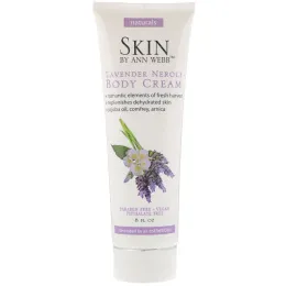 Skin By Ann Webb, Крем для тела, лаванда и нероли, 8 жидких унций