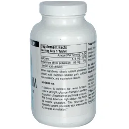 Source Naturals, Калий, 99 мг, 250 таблеток