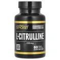 California Gold Nutrition, L-цитруллин, Kyowa Hakko, 500 мг, 60 растительных капсул
