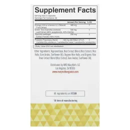 MaryRuth Organics, Пробиотик для контроля веса и контроля веса, 50 млрд, 60 капсул