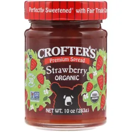 Crofter's Organic, Премиум-спред, клубника, органическая, 10 унций (283 г)