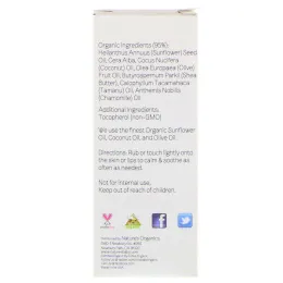 Nature's Baby Organics, Успокаивающий стик, без запаха, 0.63 жидкой унции (19 мл)