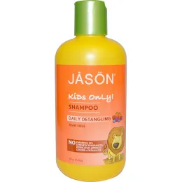 Jason Natural, Kids Only! Шампунь, ежедневное легкое расчесывание, 8 жидких унций (237 мл)