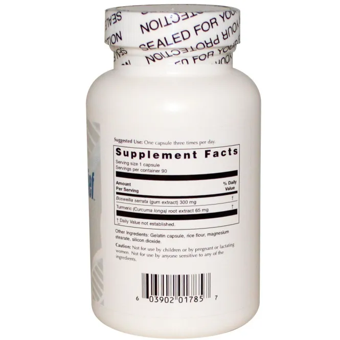 Life Enhancement, «Облегчение от босвеллии», 90 капсул