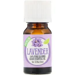 Healing Solutions, На 100% чистое эфирное масло Kashmir Grade, лаванда, 10 мл