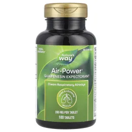 Nature's Way, «Сила воздуха», средство для дыхательных путей, 100 таблеток