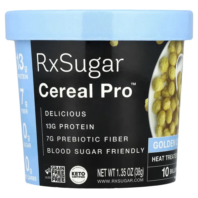 RxSugar, Cereal Pro ™, Golden Crunch, 38 г (1,35 унции)